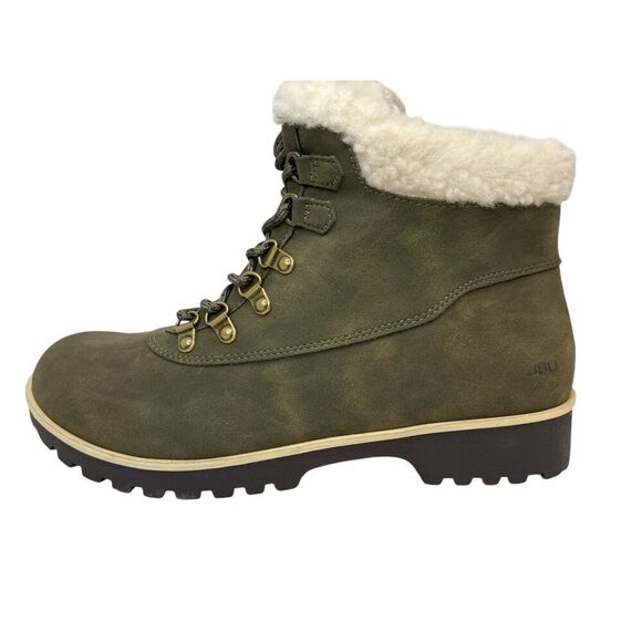 Jambu Women's Blue Creek Water Resistant Snow Boot olive, 9M - Picture 1 of 9